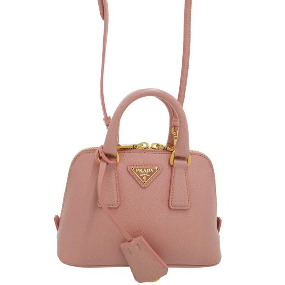 Prada Promenade bag Orchidea Saffiano leather Pink